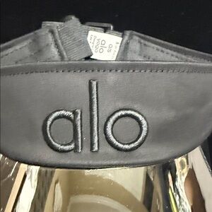 Alo yoga airlift Black Visor with mirror  Shield